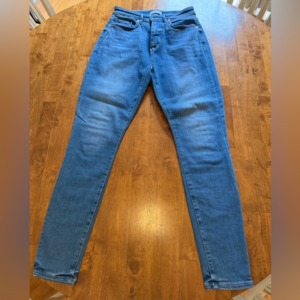 LOFT Curvy Sculpt Jeggings in Light Indigo Wash size 27/4 - Picture 3 of 5